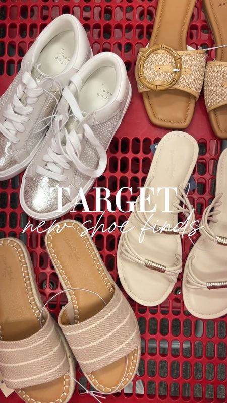 Target new shoe arrivals! These are GOOD! Designer look for less sandals and sneakers. 

Sandals. Heels. Sneakers. Target finds. Target arrivals. 

#LTKStyleTip #LTKFindsUnder50 #LTKShoeCrush