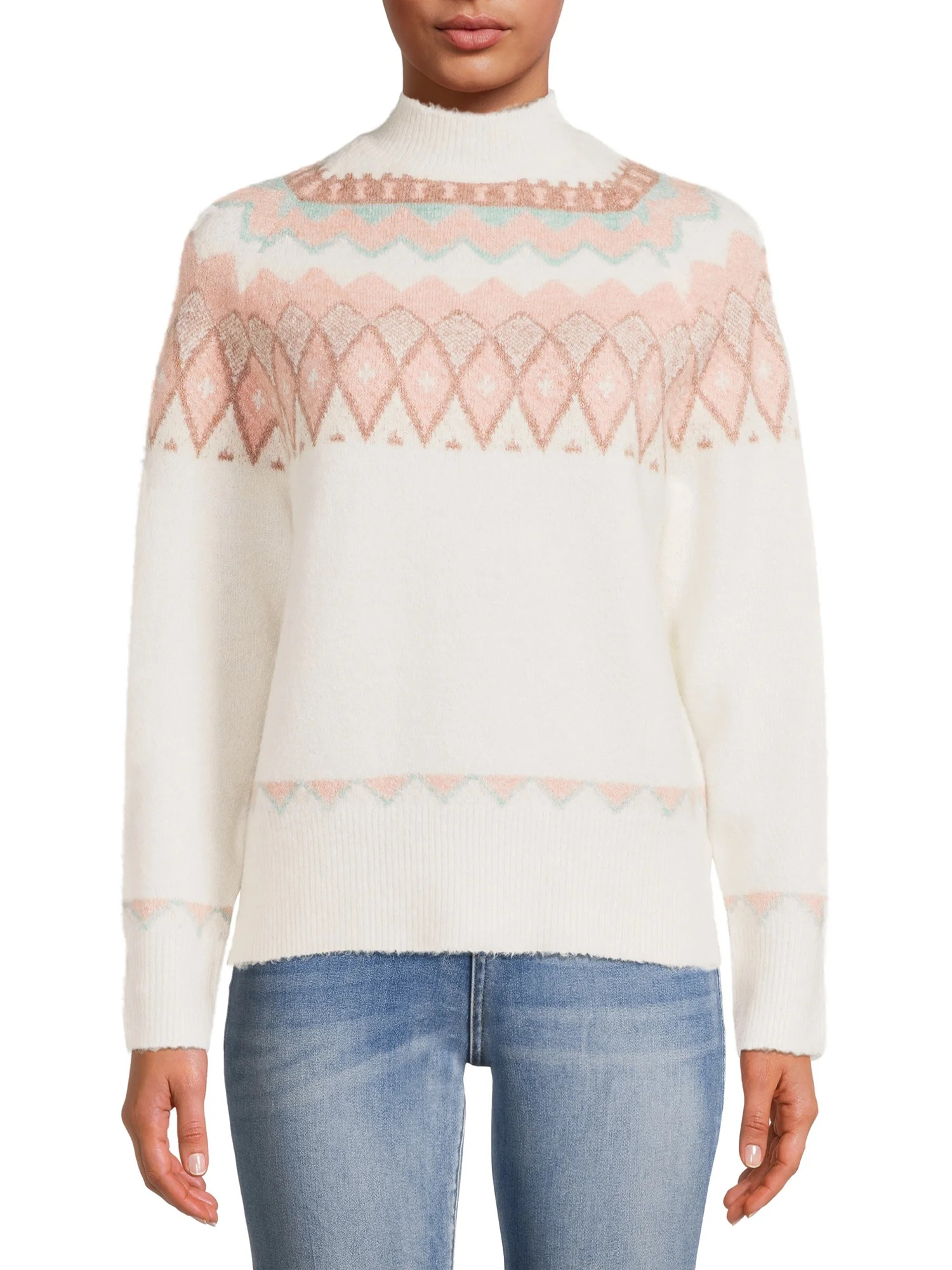 Dreamers by Debut Women's Fair Isle Sweater | Walmart (US)
