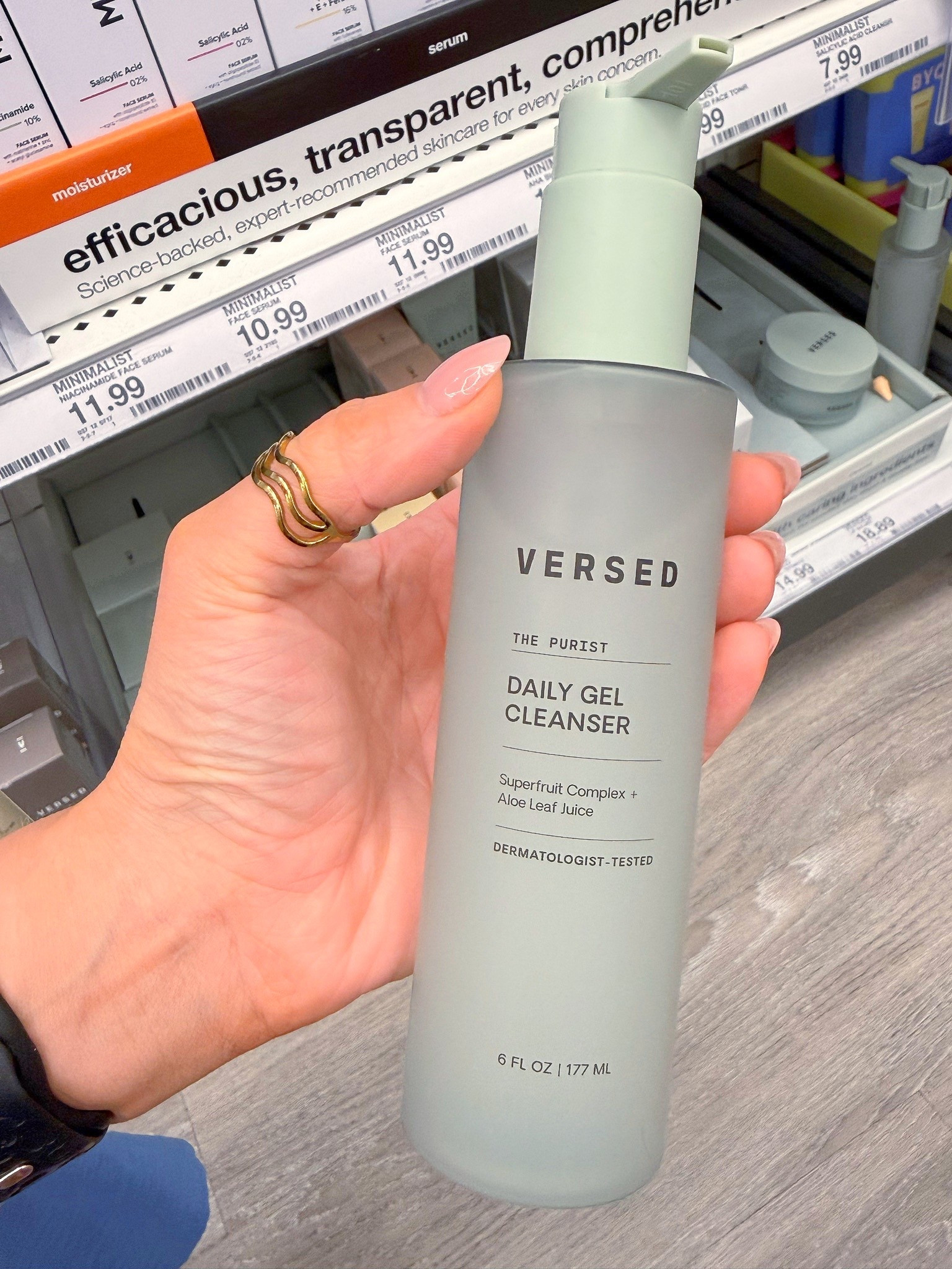 Simple, gentle cleansers will always have my heart. 🤍 If you’re looking for an everyday face wash that cleans without leaving your skin tight, this one’s worth checking out.

#FaceCleanser #VersedSkincare #TargetBeauty #SkincareRoutine #HealthySkin #DrugstoreBeauty #LTKBeauty #BeautyFinds #TargetFinds #MorningRoutine

#LTKselfcare #LTKmomlife