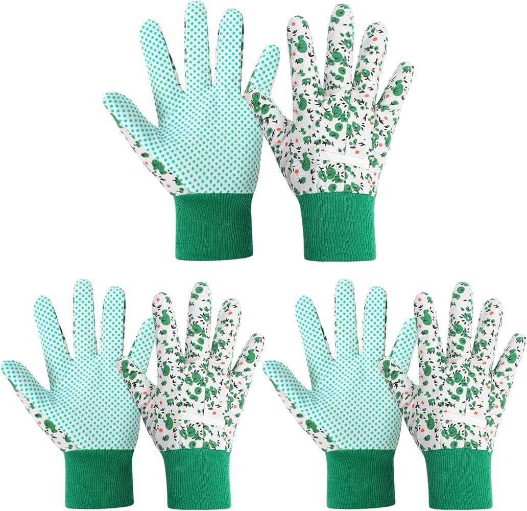 Ainiv Floral Gardening Gloves for Women/Ladies, Non-Slip Grip Garden Work Gloves, Comfortable Tho... | Amazon (US)