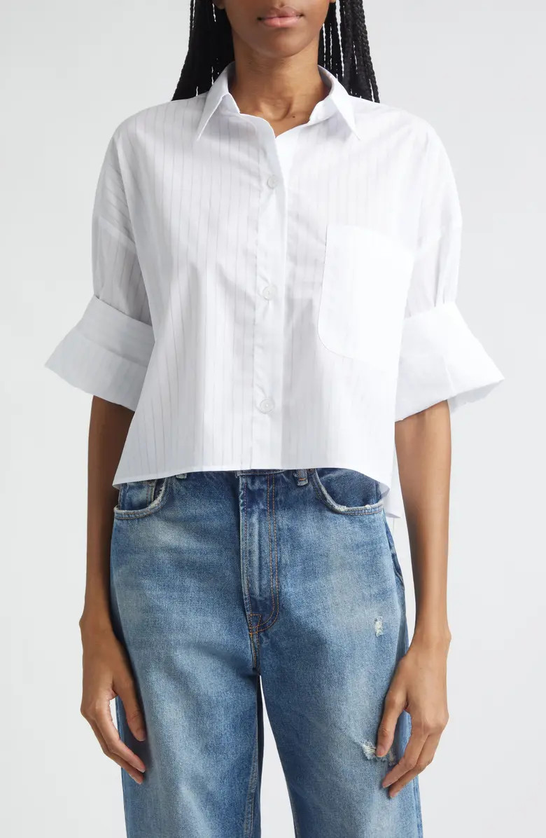 Next Ex Rolled Cuff Shirt | Nordstrom