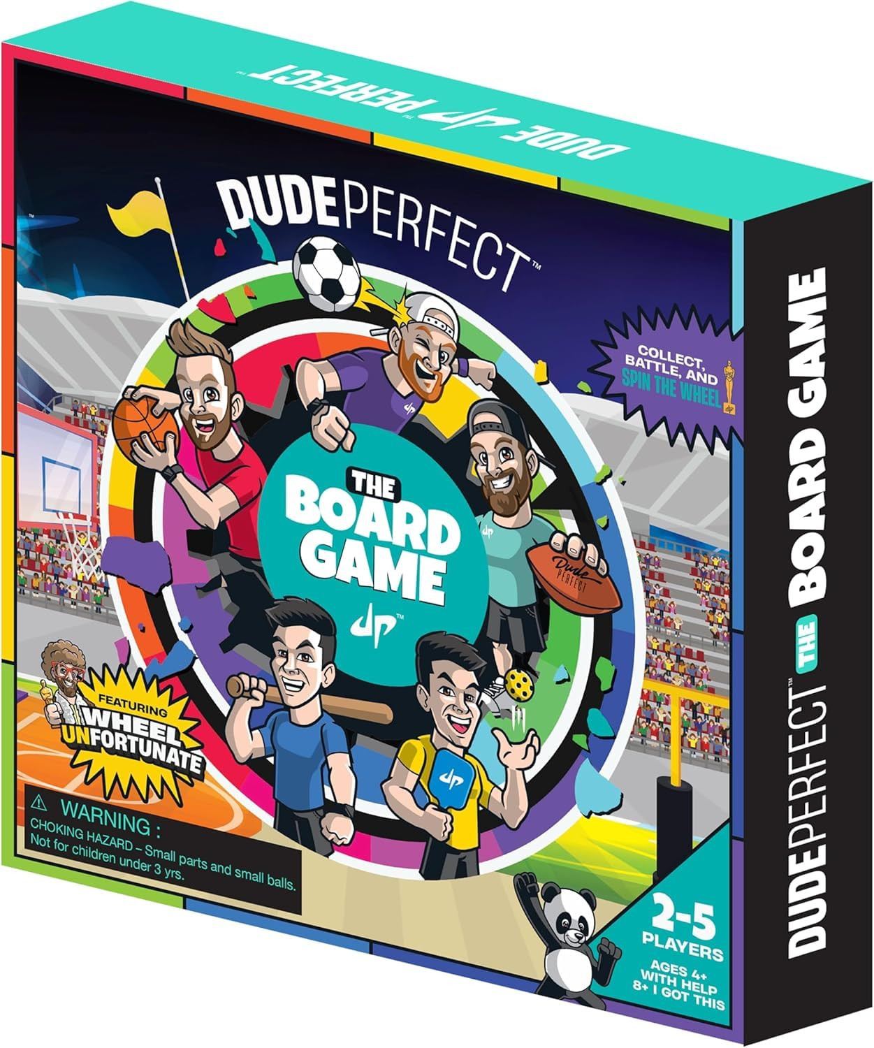 Dude Perfect Board Game, 2-5 Player Challenging and Competitive Family Board Games, Ideal Sports ... | Amazon (US)