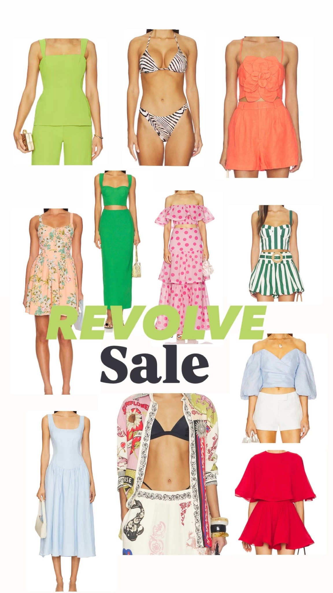 Everything I’m loving from revolve rn! Give me all the COLOR!! Use code: SUMMER20 for 20% off.

#LTKsummer #LTKdresses #LTKsale