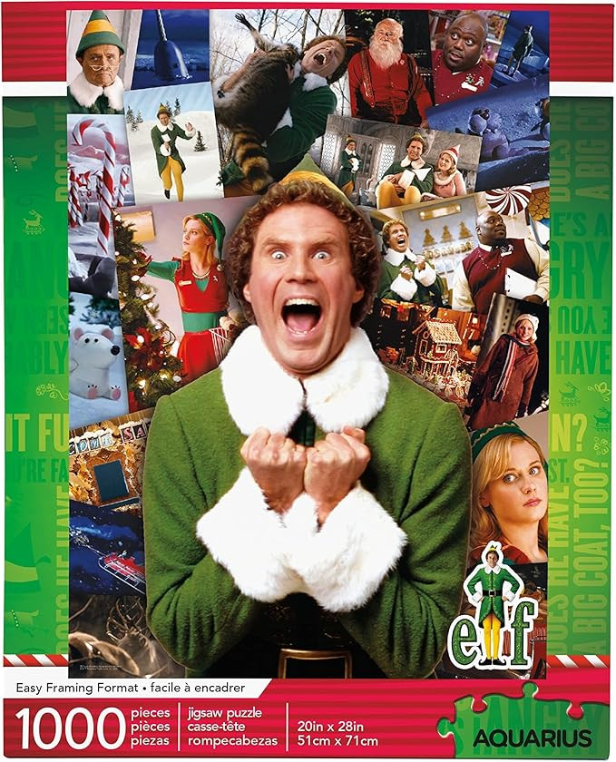 AQUARIUS Elf Collage Puzzle (1000 Piece Jigsaw Puzzle) - Glare Free - Precision Fit - Officially ... | Amazon (US)