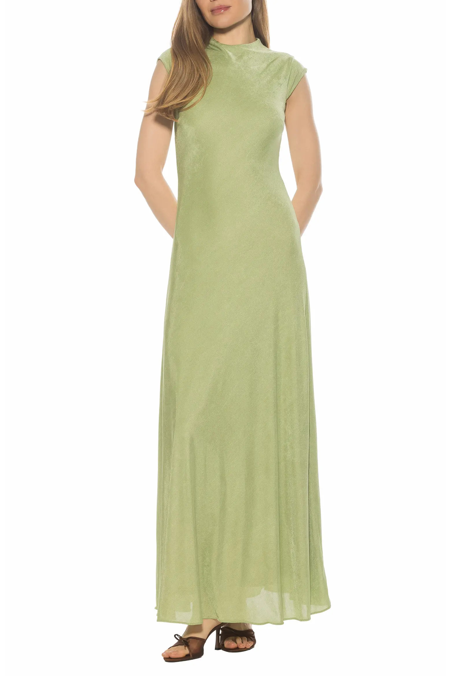 Nalani Mock Neck Maxi Dress (Women) | Nordstromrack | Nordstrom Rack
