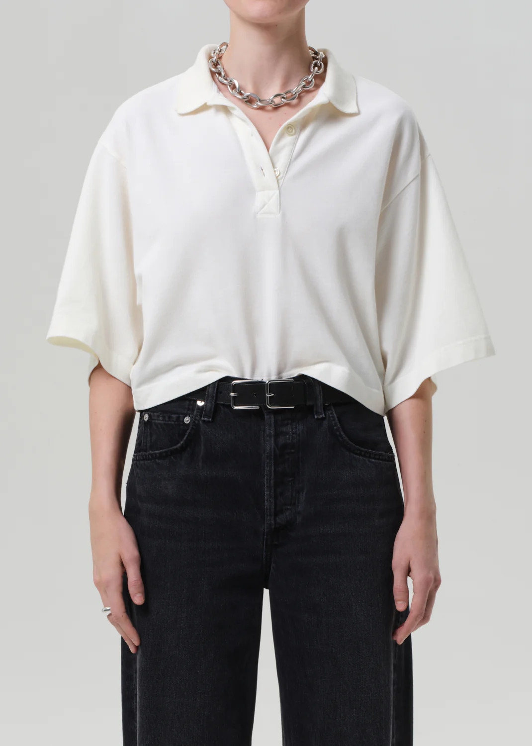 Lowen Polo Shirt in Pashmina | Citizens of Humanity