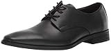 Calvin Klein Men's Ramses Oxford, Black Small Grid Embossed Leather, 11 M M US | Amazon (US)