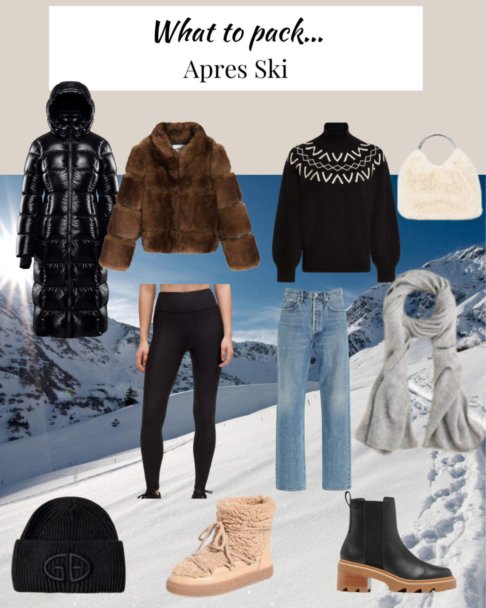 What to pack…Aprés Ski! #skivacation #skioutfit