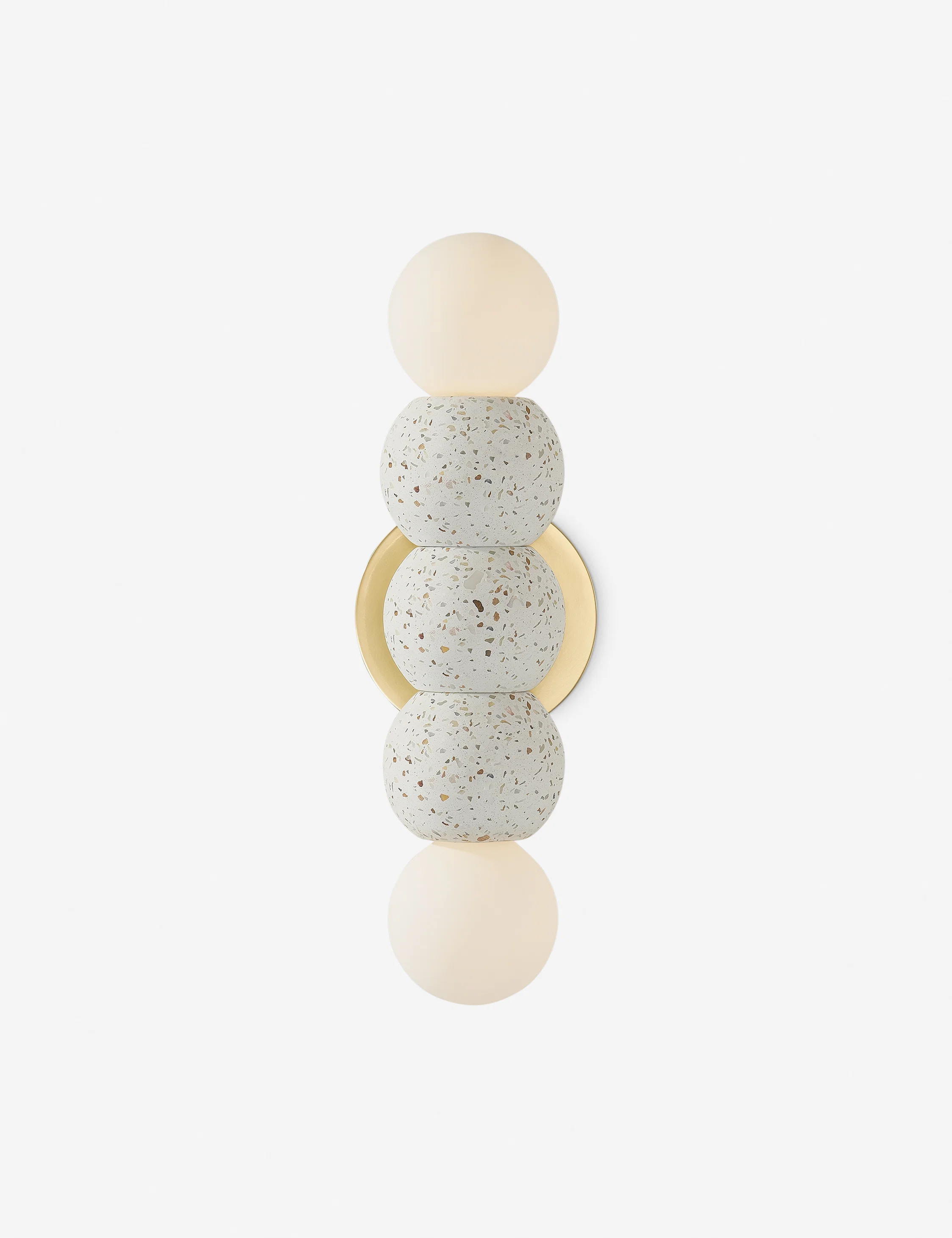 Caro Sconce, White Terrazzo | Lulu and Georgia 