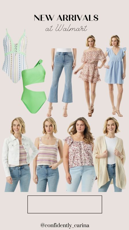 Sharing lots of new arrivals at Walmart! These spring tops are perfect for spring outfits! And the bathing suits😍 perfect for vacation!

#LTKfindsunder50 #LTKSeasonal #LTKmidsize