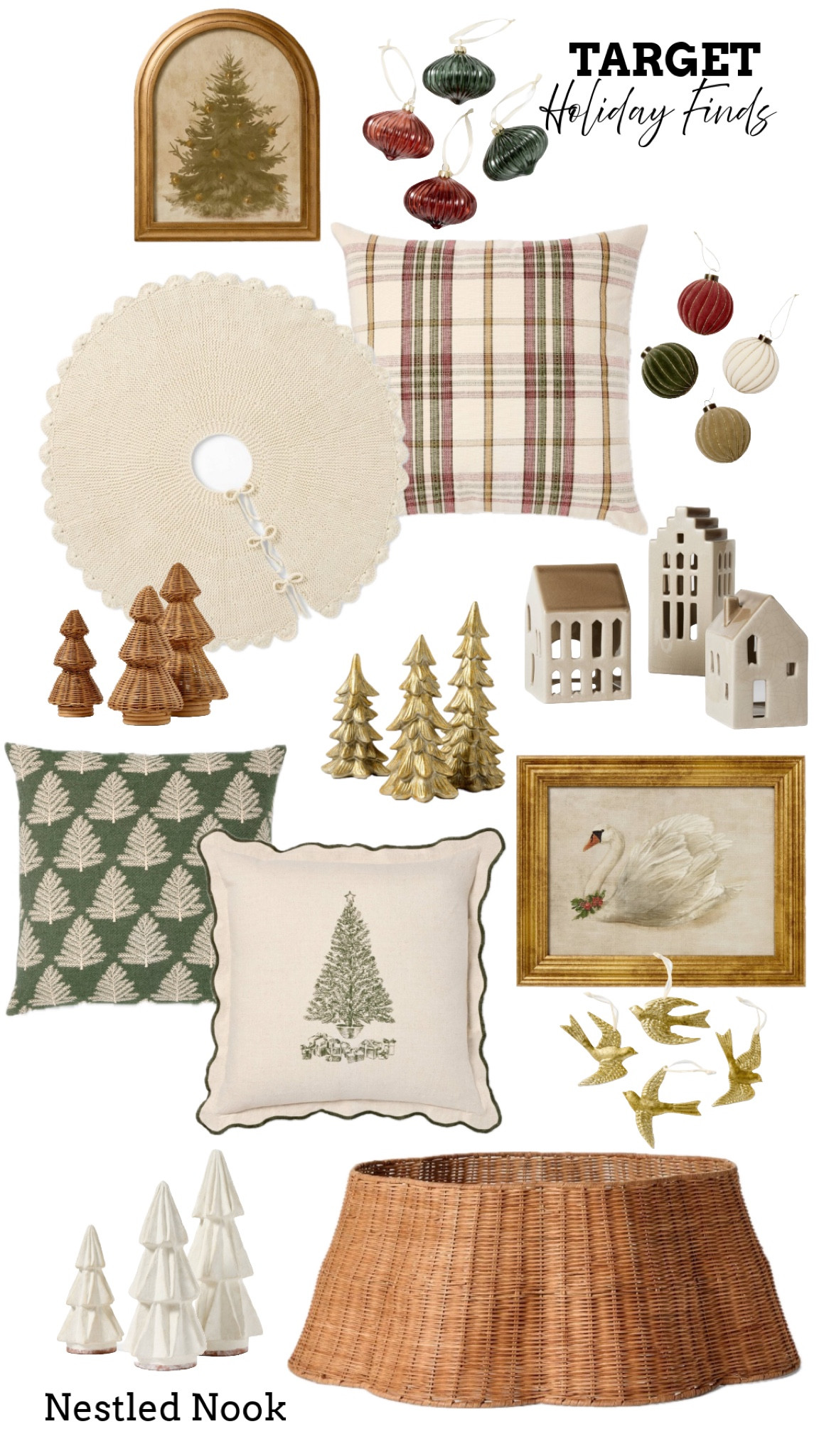 With lots of plaid and scalloped in this collection, studio Mcgee is going traditional this season!#LTKxTarget

#LTKSeasonal #LTKHome