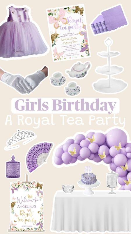 A Royal Tea Party 🫖🎀💜 #teaparty #royalteaparty #girlsbirthdayparty #partea #girlsbirthdaythemes #girlsbirthdaydecor #teapartydecor #kidsteaparty

#LTKparties #LTKkids #LTKfamily