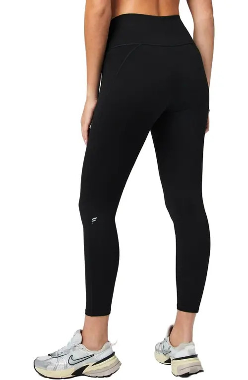 Fabletics Define PowerHold High-Waisted Legging 7/8 in Black at Nordstrom, Size Small | Nordstrom