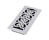 Decor Grates FS410-WH Floor Register, 4-Inch by 10-Inch, White, 2 Sq Ft - Heating Vents - Amazon.... | Amazon (US)