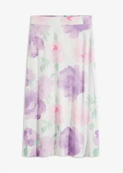 bedruckter Maxirock mit Bequembund | Bonprix DE