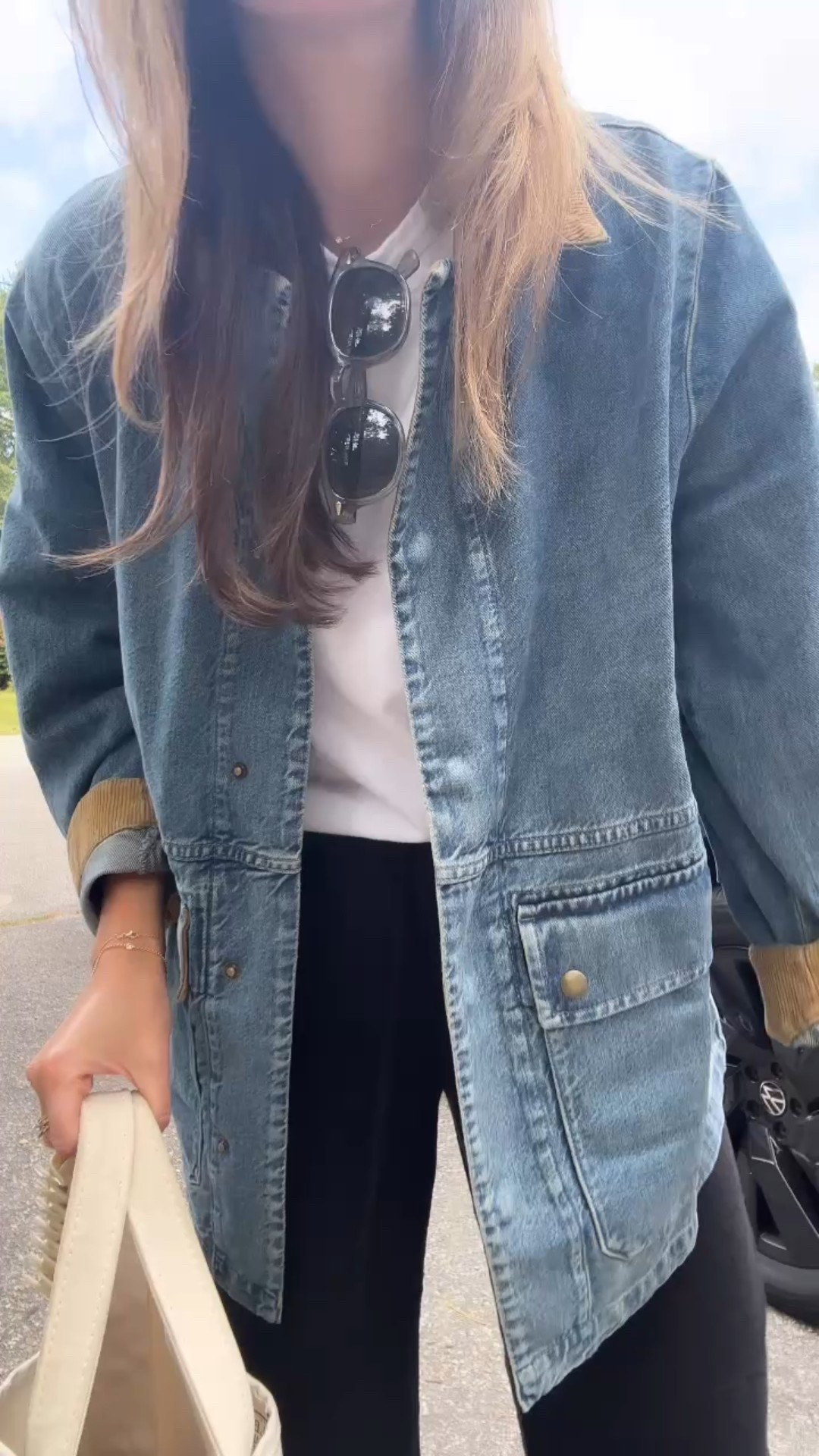 Tee - In a medium
Jacket - Sadly sold out but linked similar options
Pants - Sold out but linked similar options

#LTKStyleTip #LTKFindsUnder100 #LTKSeasonal