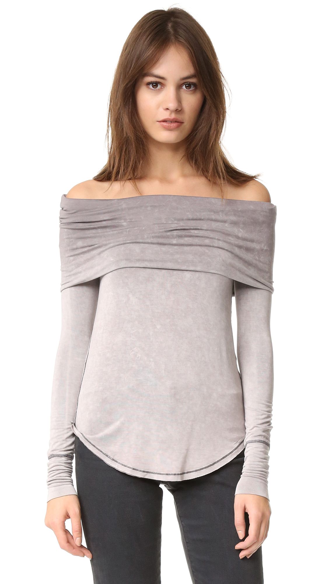 Cosmo Cowl Long Sleeve Top | Shopbop