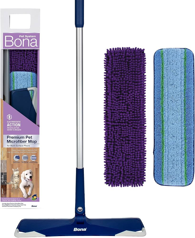 Bona® Pet System Premium Pet Microfiber Mop for Multi-Surface Floors | Amazon (US)