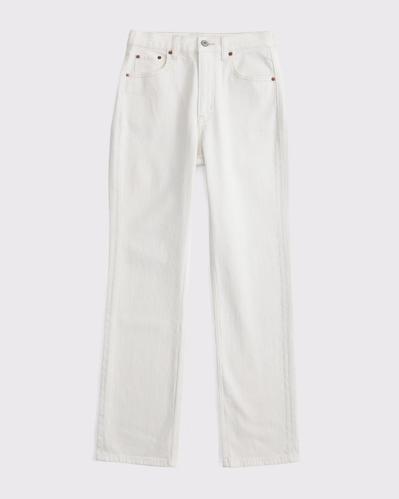 Women's Mid Rise Barrel Jean | Women's Bottoms | Abercrombie.com | Abercrombie & Fitch (US)