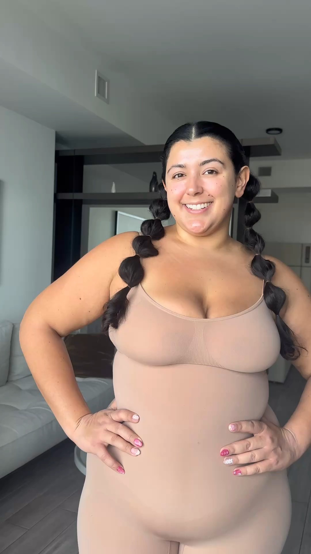 Today’s plus size OOTD is all about confidence from the inside out. 🤎✨
This seamless shapewear gives the perfect base for any look—snatched, smooth, and comfy all day. Curvy girls deserve pieces that actually work!
Everything is linked for my babes.
#CurvyGlam #PlusSizeOOTD #LTKCurves #BodyPositiveFashion #EverydayShapewear #PlusSizeBasics 

#LTKPlusSize #LTKgrwm #LTKMidsize