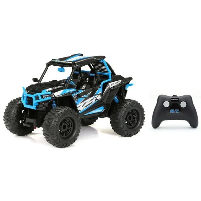 New Bright (1:14) Polaris RZR Battery Radio Control, 2.4GHz USB Blue, 1475U-2B | Walmart (US)