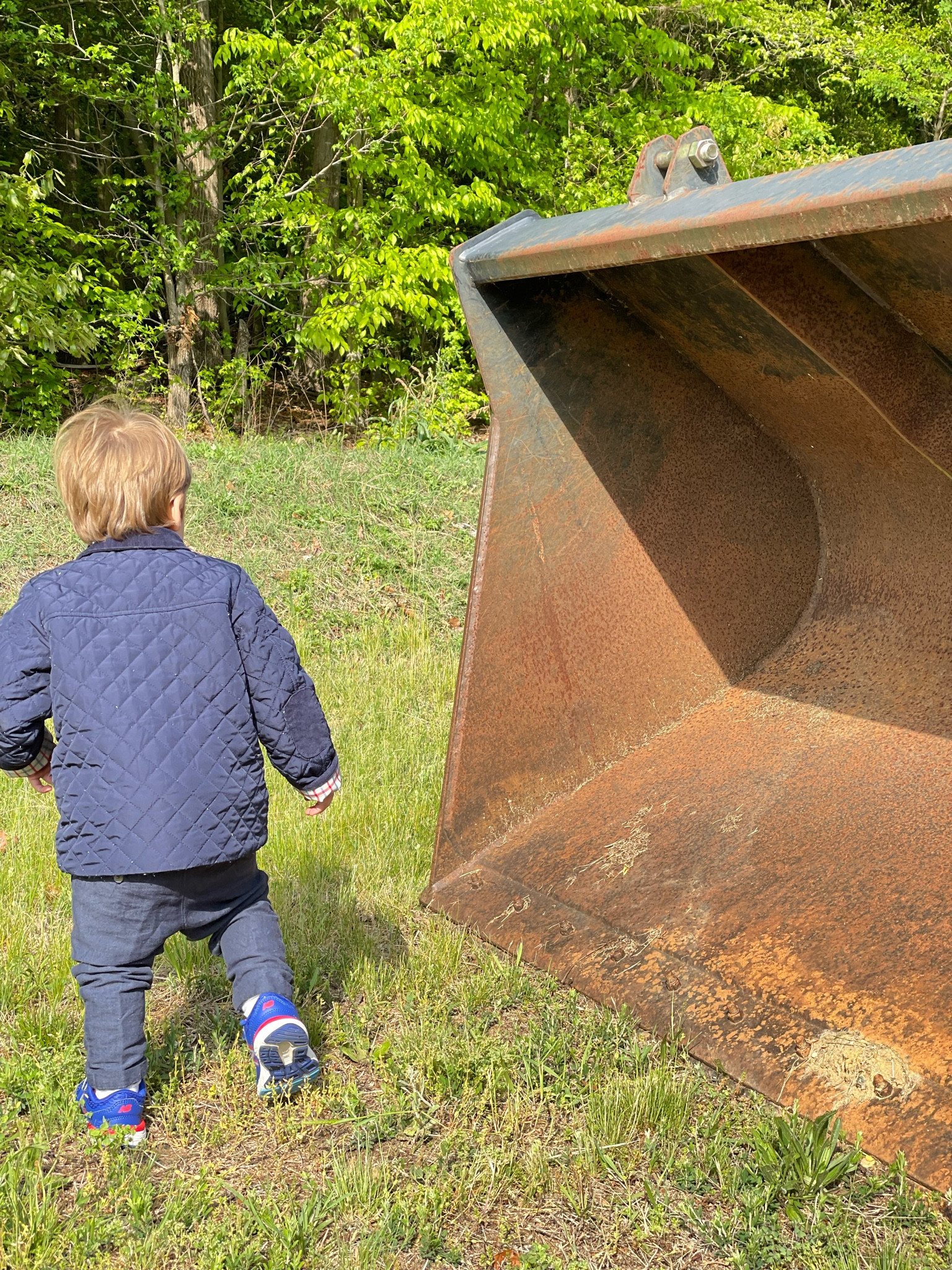 Go-to outfit for 60 degrees and sunny - or not. Quilted jacket, linen pants. Linked the exact pants in other colors (they’re out of the navy). They run TTS if not slightly large. Quilted jacket is the same but different interior lining since we bought this one a few months ago during their fall/winter sale. The plaid lining we have is the same as in the vest I linked, which we also have and it’s great (and on sale)

#tbbc #toddlers #toddlerclothes #janieandjack 

#LTKbaby #LTKSeasonal #LTKkids