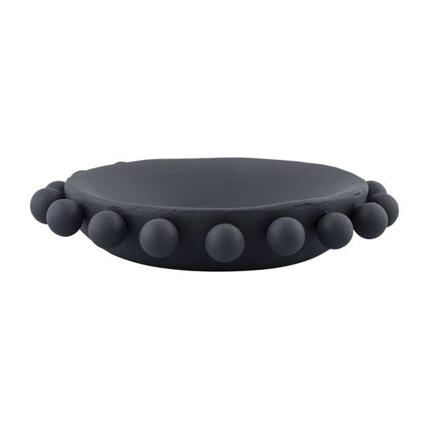 TOV Furniture Kadoor Charcoal Concrete Bowl - Walmart.com | Walmart (US)