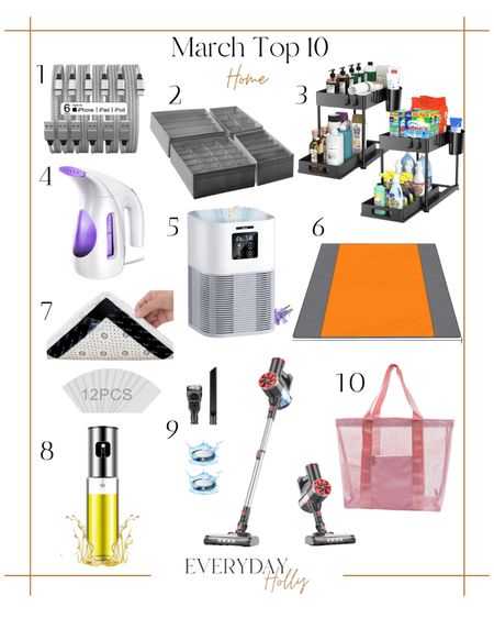 March Top Selling Home Gadgets & Essentials 🙌🏼 
Get all details at: www.everydayholly.com

Home | amazon | best sellers | top 10 | amazon home | Home gadgets | organizers | organization 

#LTKhome #LTKunder50