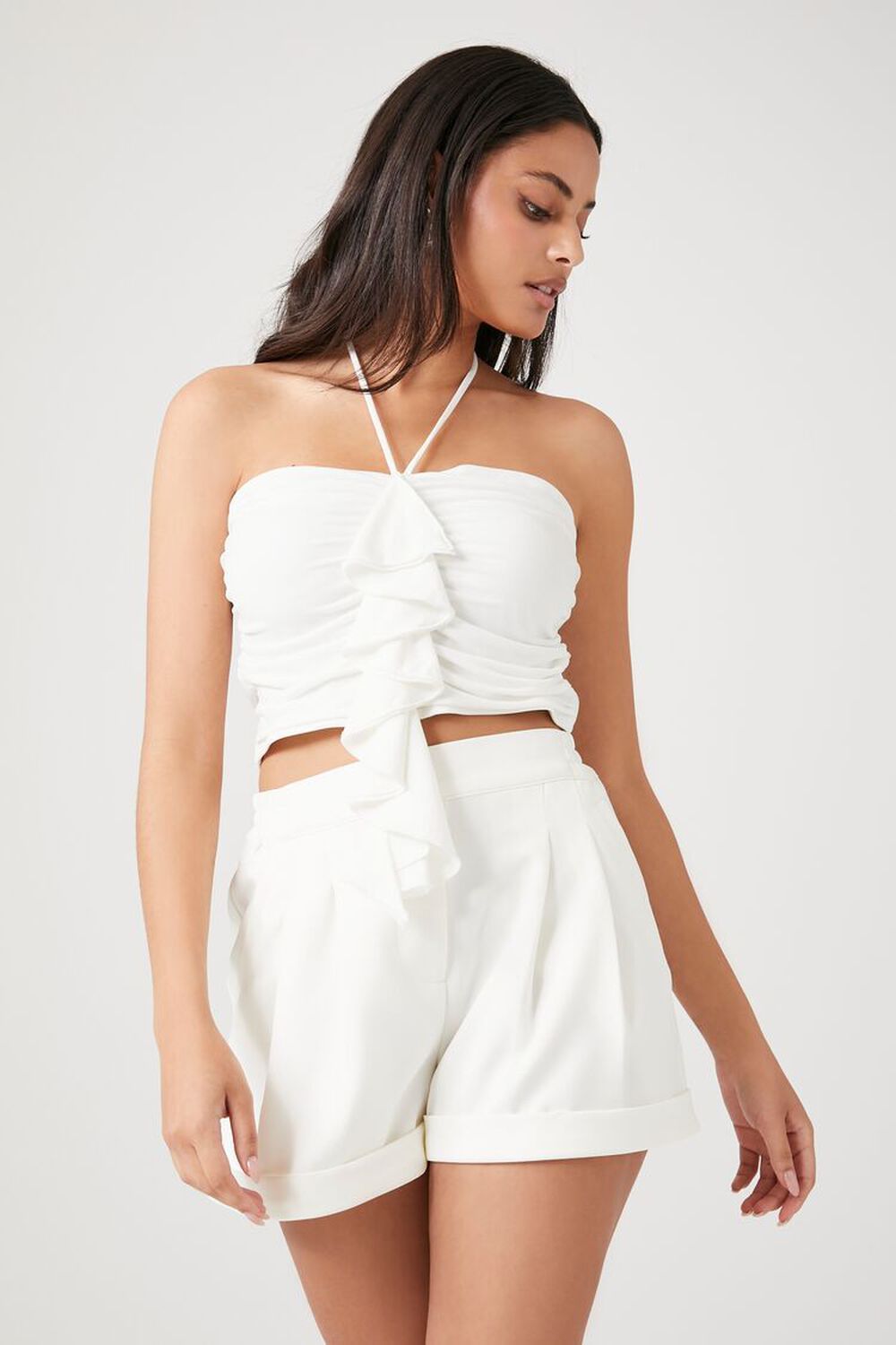 Pleated Trouser Shorts | Forever 21 (US)