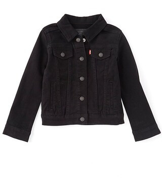 Levi's® Little Girls 2T-6X Denim Trucker Jacket | Dillard's