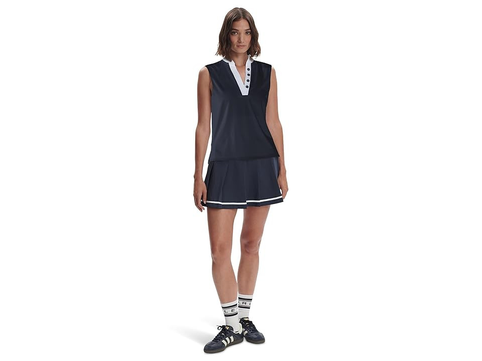 Varley Shelby Performance Tank Top Women's Clothing Blue Nights/White : XS, Elastane/Polyester | Zappos