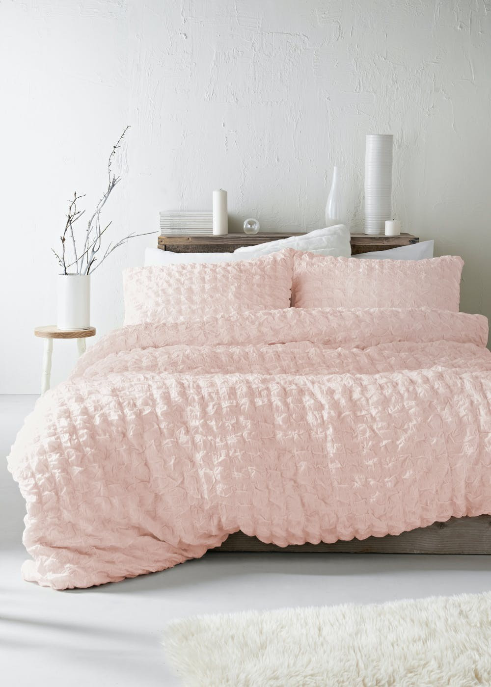 100% Cotton Seersucker Duvet Cover | Matalan (UK)