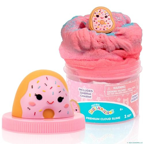 Original Squishmallow Dabria The Donut Premium Cloud Slime, Donut-Scented, Party Favors for Kids 8-12, Girl Toys 8-10 Years Old, Slime Kit for Girls Ages 8-12, Slime for Kids | Amazon (US)