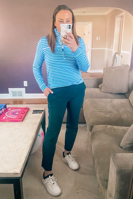 Todays outfit.   Very comfy, looks out together and easy to run around all day in  

Spring casual. Tennis shoes. Joggers. 


#LTKtravel #LTKfindsunder100 #LTKstyletip
