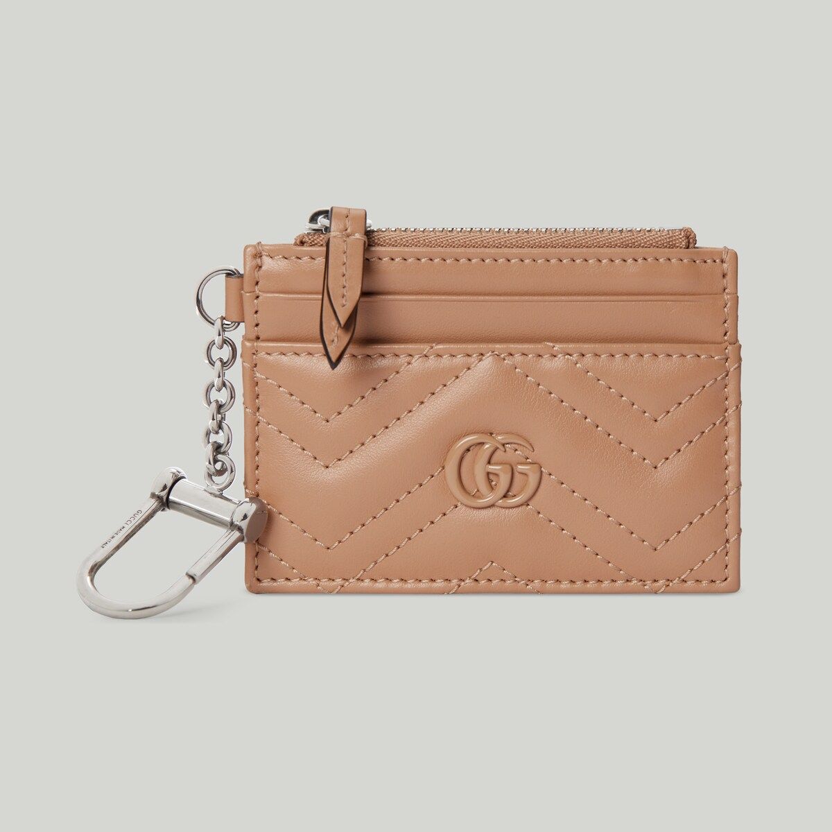 GG Marmont matelassé keychain wallet | Gucci (US)