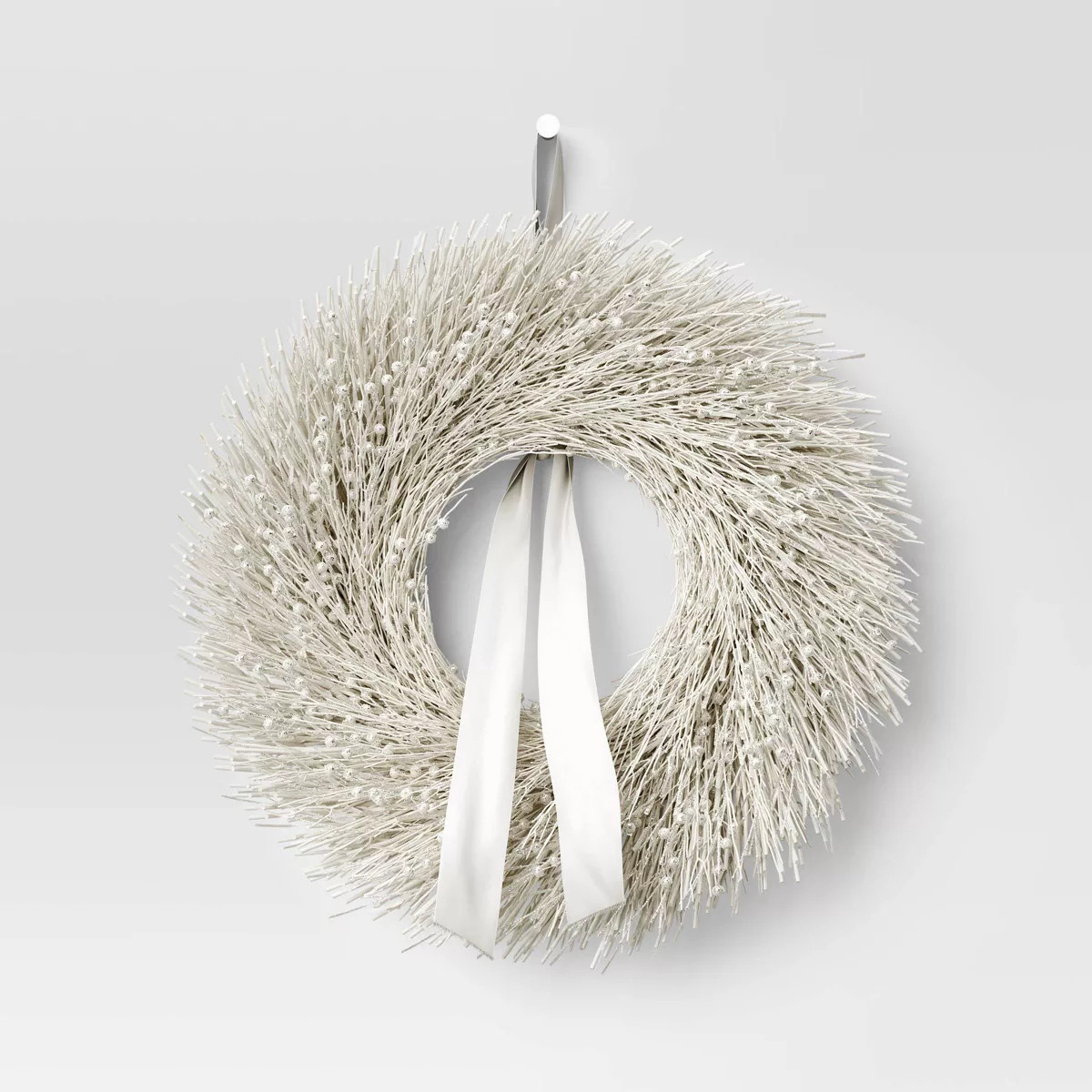 Luxe Icy Preserved Christmas Wreath - Threshold™ | Target