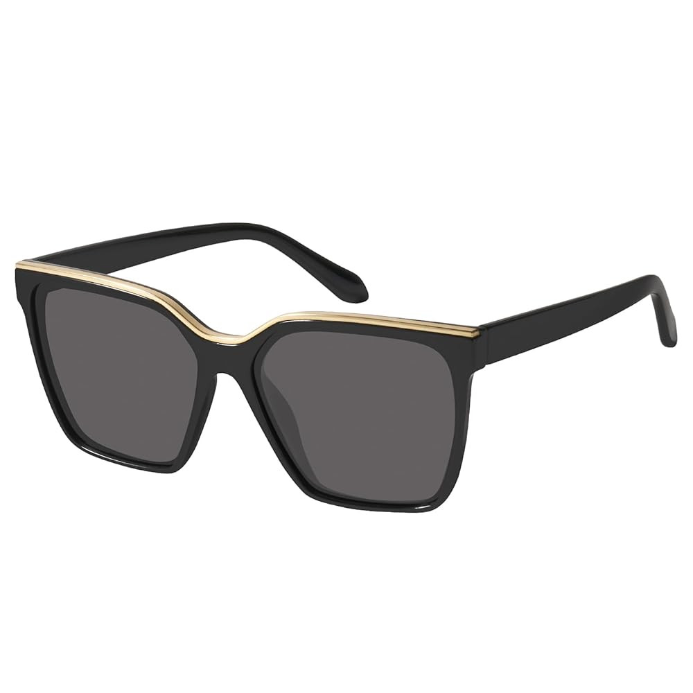 mosanana Square Trendy Polarized Oversized Sunglasses for Women Men 2025 UV400 MS52367 | Amazon (US)