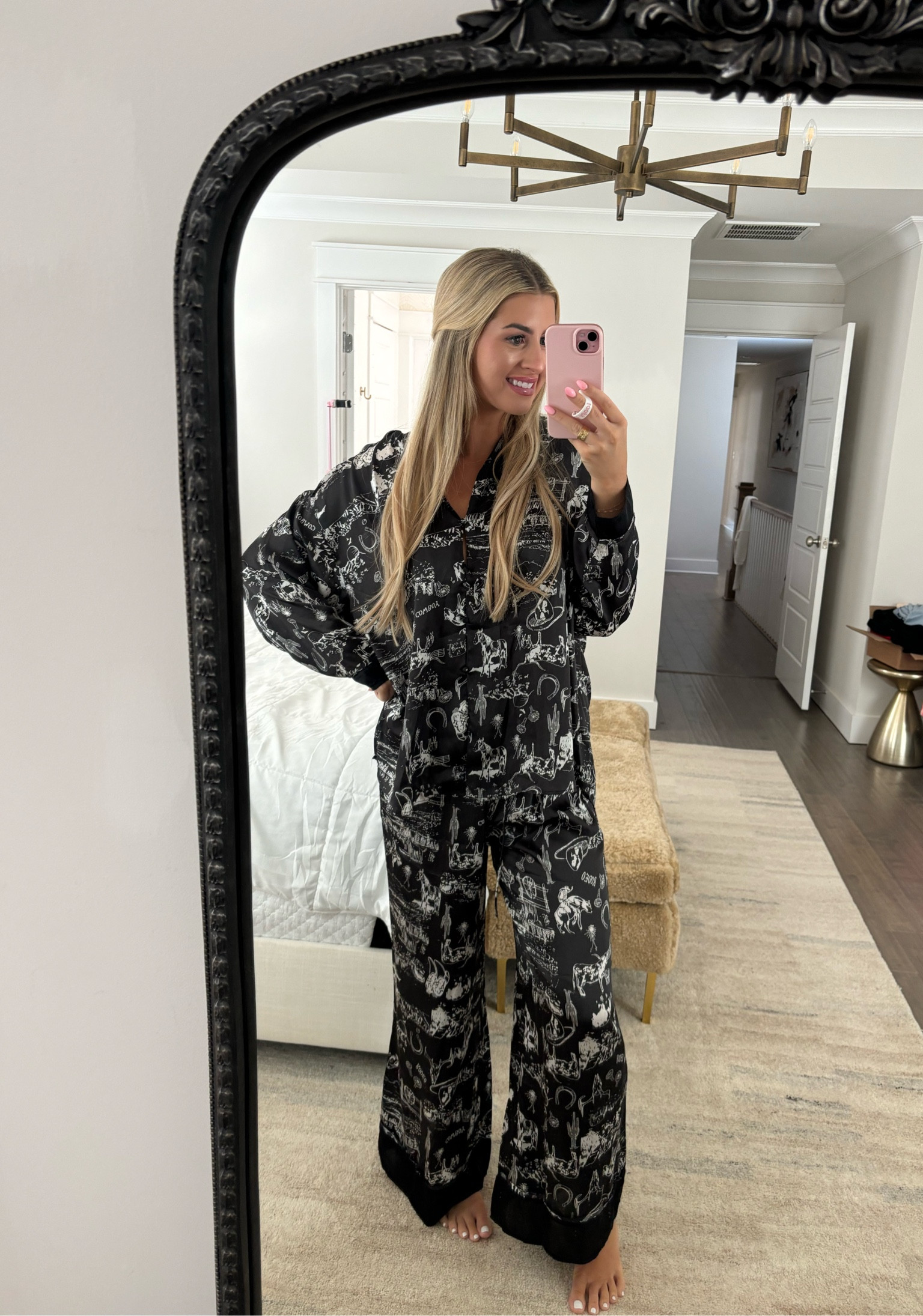 The coziest pajamas! Sized down to a small! 

#LTKStyleTip #LTKFindsUnder100