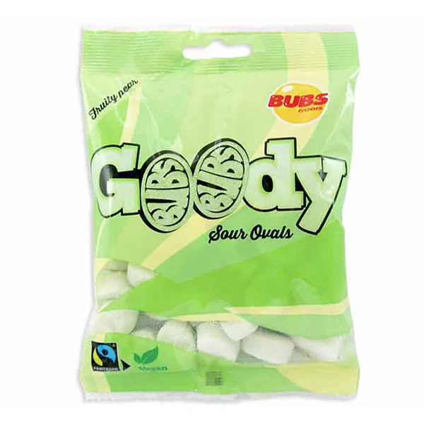 Bubs Godis Pear Sour Ovals | Scheels