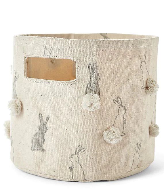 Baby Bunny Hop Pom Pom Mini Storage Bin | Dillard's