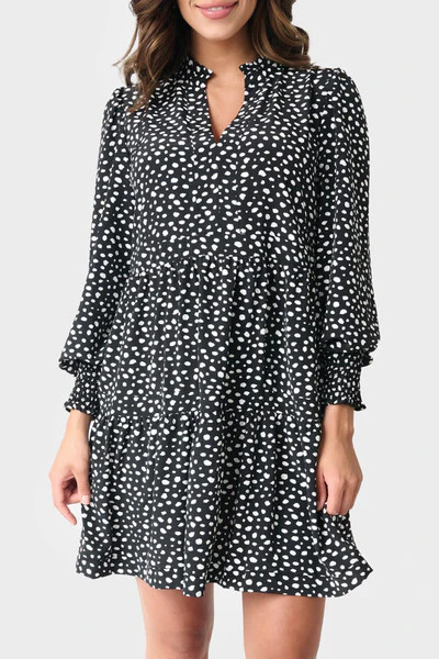 Long Sleeve Decked Out Day Dress | Gibson