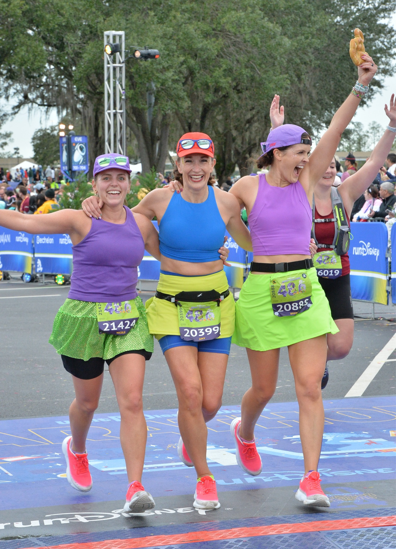 In love with these easy Dopey and Snow White inspired Disney race bounds! Cute and comfy for running a marathon!

My yellow Snow White skirt was a bit in the shorter side, but I just threw on some biker shorts underneath to avoid chafing and the look was perfect!

Matching shoes are Brooks and my favorite running shoe!

#LTKfindsunder50 #LTKfitness
