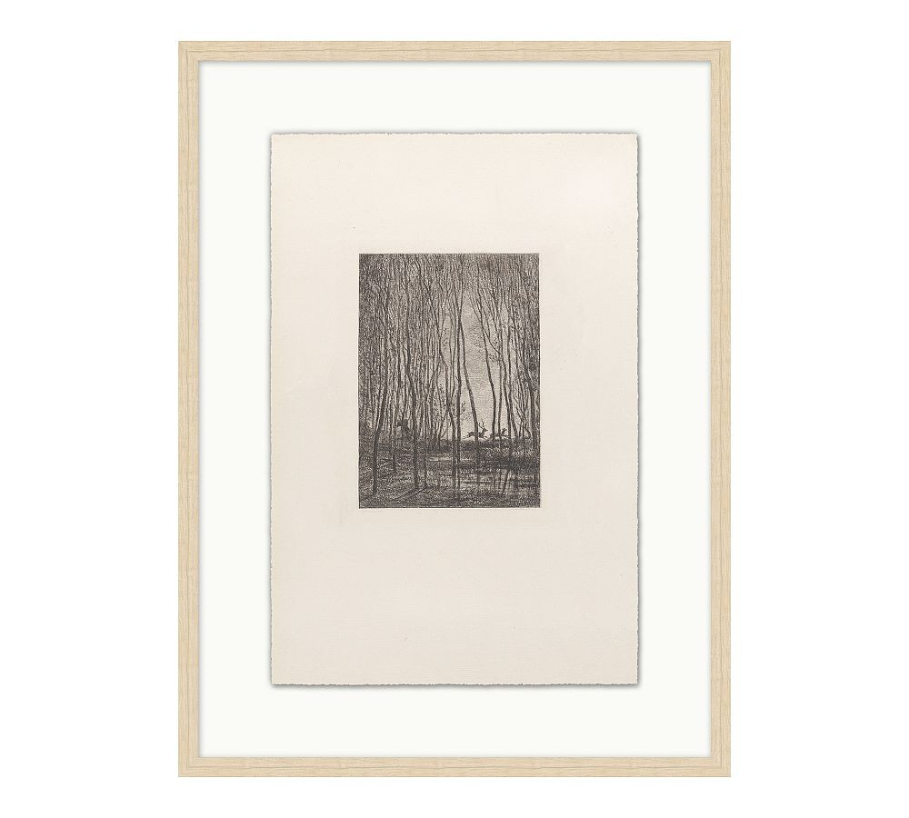 Running Through the Forest Framed Print | Pottery Barn (US)