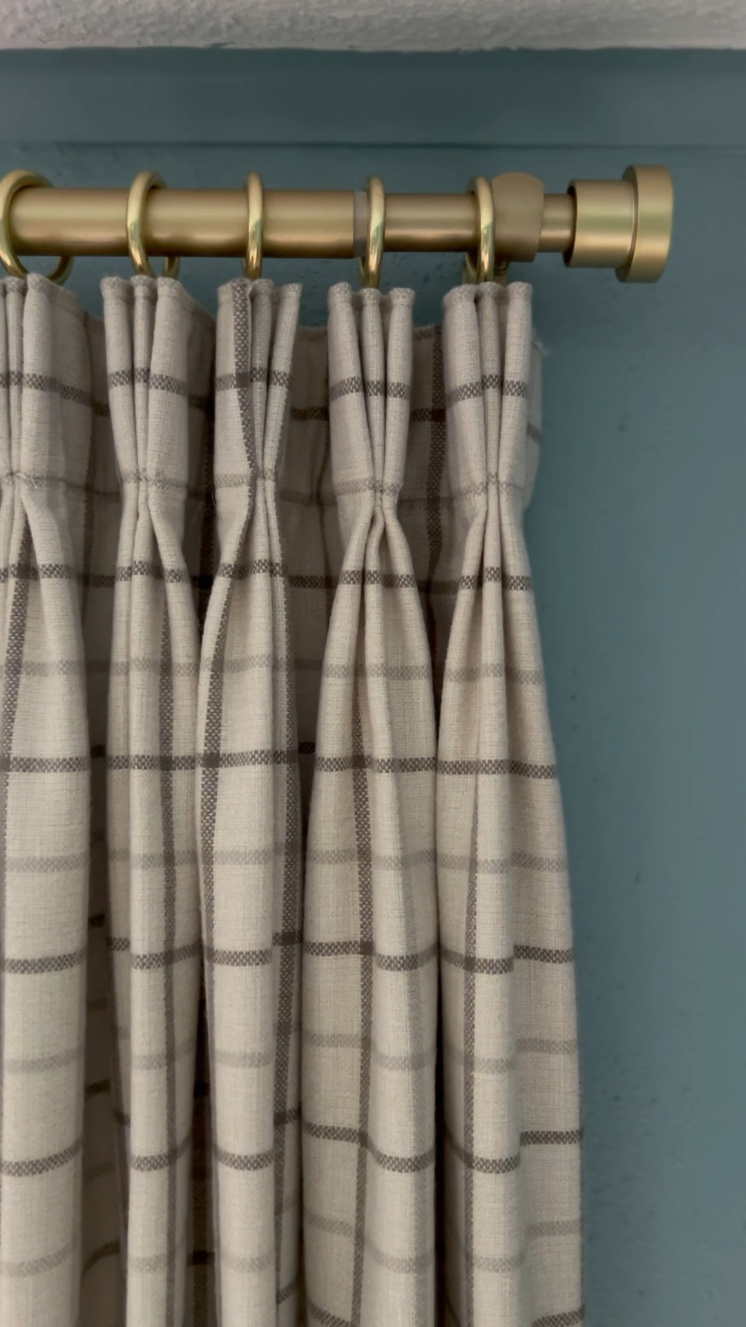 I turned these $27 panels into pinch pleat drapery panels for Leo’s room with curtain pleating tape, hooks and rings and I think they turned out pretty fab! 

With this pleating tape, you can turn any curtain panel—rod pocket, tab-top, even grommet top—into pinch pleat drapes.

For being so affordable, these drapes are surprisingly great—a nice weight and lined! Now all that’s left is to hem them! 

#LTKHome