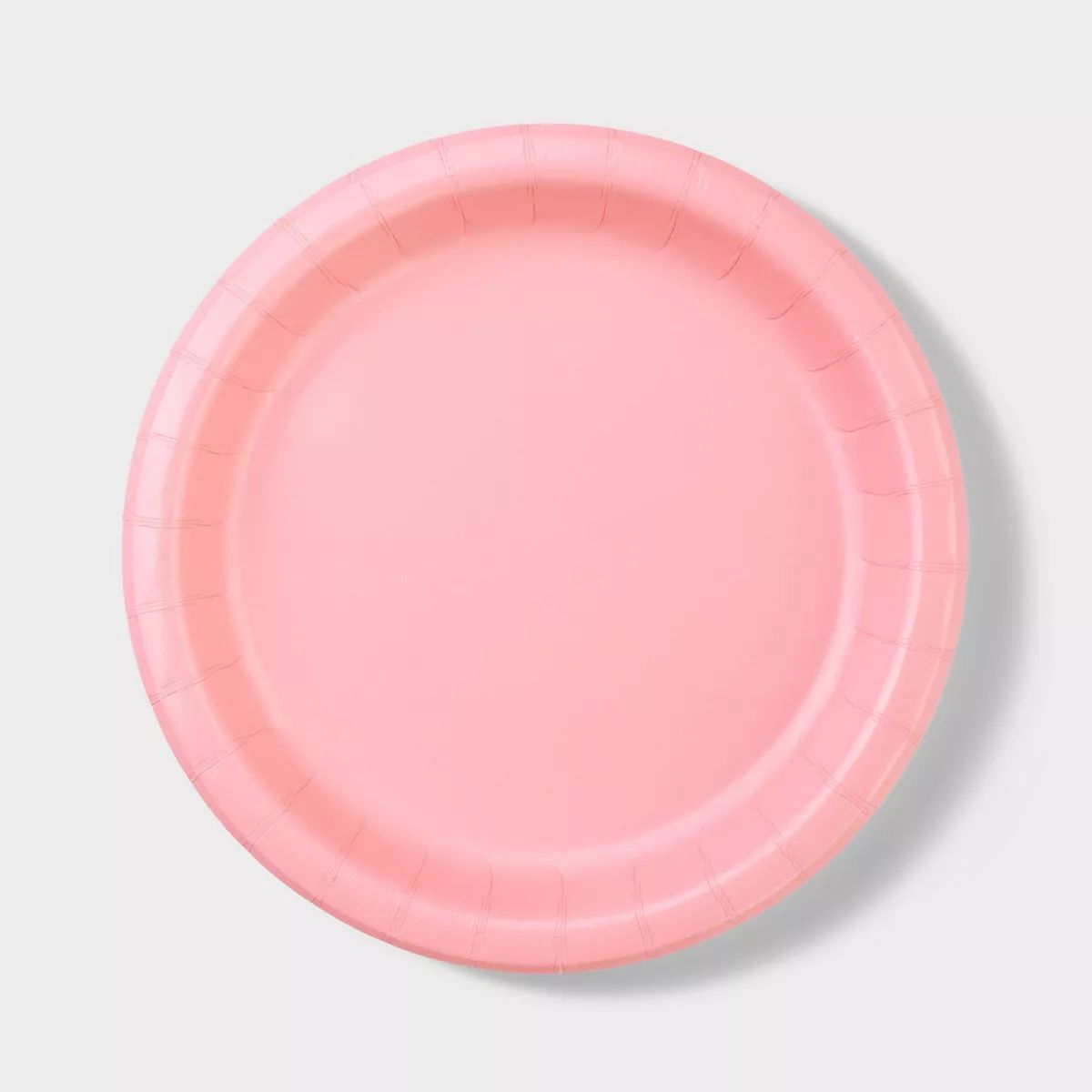 20ct 8.5" Disposable Blushing Blooms Dinner Plates Light Pink - Spritz™ | Target
