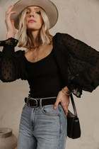 Geneva Bodysuit in Black | Böhme US