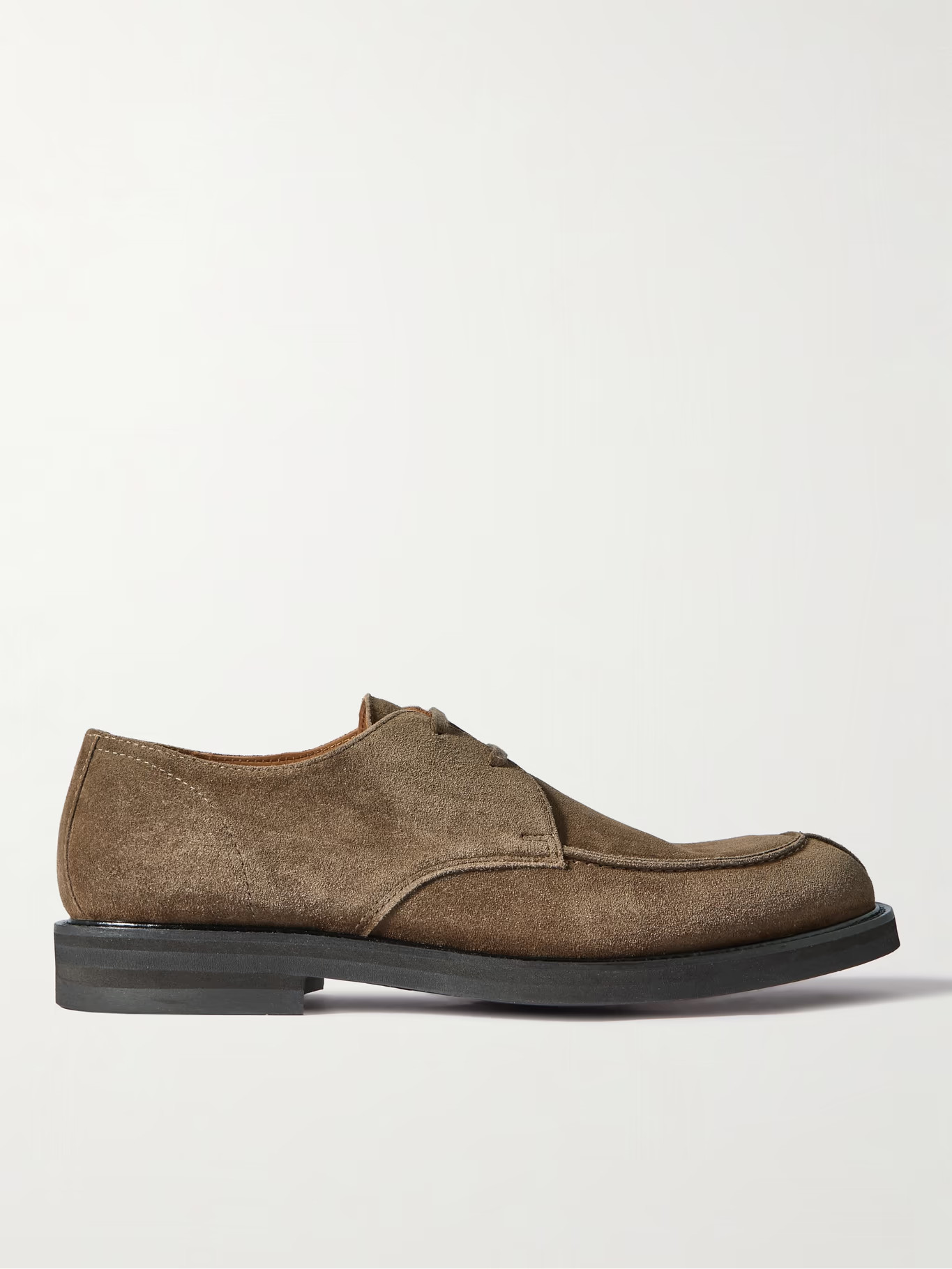 Andrew Split-Toe Regenerated Suede by evolo® Derby Shoes | Mr Porter (UK)