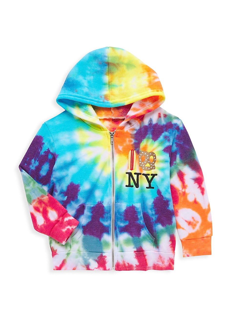 PiccoliNY Baby's, Little Kid's & Kid's Years Rainbow NY Zip-Up Sweater - Size 10 | Saks Fifth Avenue