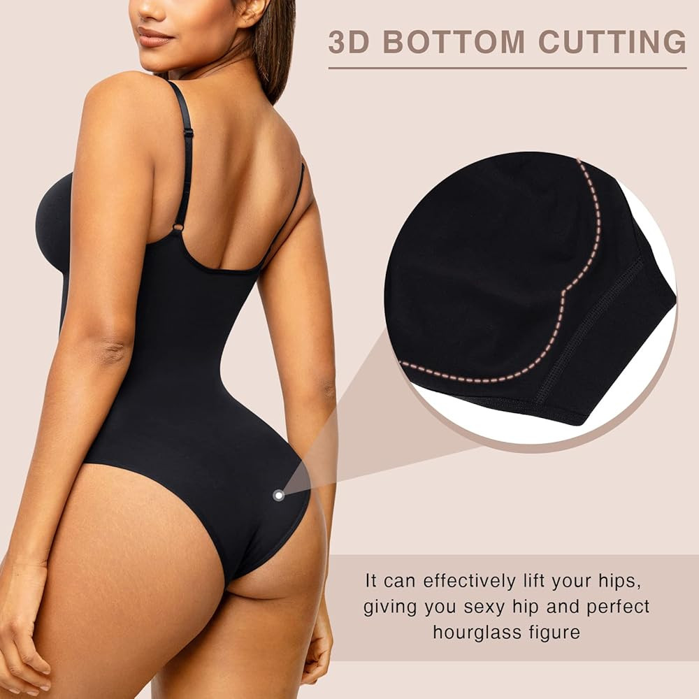 FeelinGirl Shapewear for Women Tummy Control Sculpting Body Shaper for Women Shapewear Bodysuit | Amazon (US)