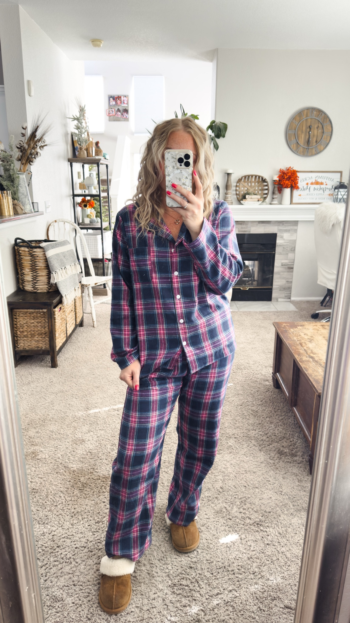 Flannel plaid pajama set from amazon, fits tts, very warm but not a lot of stretch




Fall pajamas, plaid pajama set, fall loungewear, winter pajamas, travel set, travel pajamas,

#LTKSeasonal #LTKSaleAlert #LTKPetite